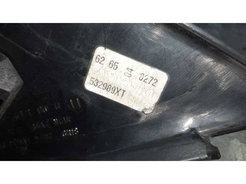 Recambio de retrovisor izquierdo para citroen c5 berlina referencia OEM IAM 532989XT NEGRO ELECTRICO