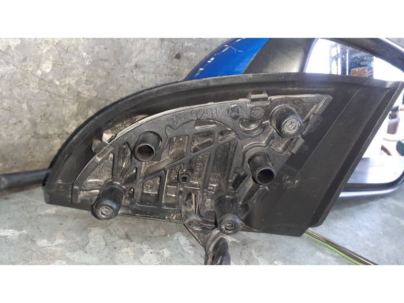 Recambio de retrovisor izquierdo para peugeot 307 break / sw (s1) referencia OEM IAM 96577209 AZUL ELECTRICO