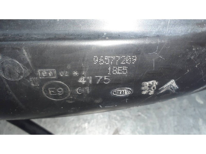 Recambio de retrovisor izquierdo para peugeot 307 break / sw (s1) referencia OEM IAM 96577209 AZUL ELECTRICO