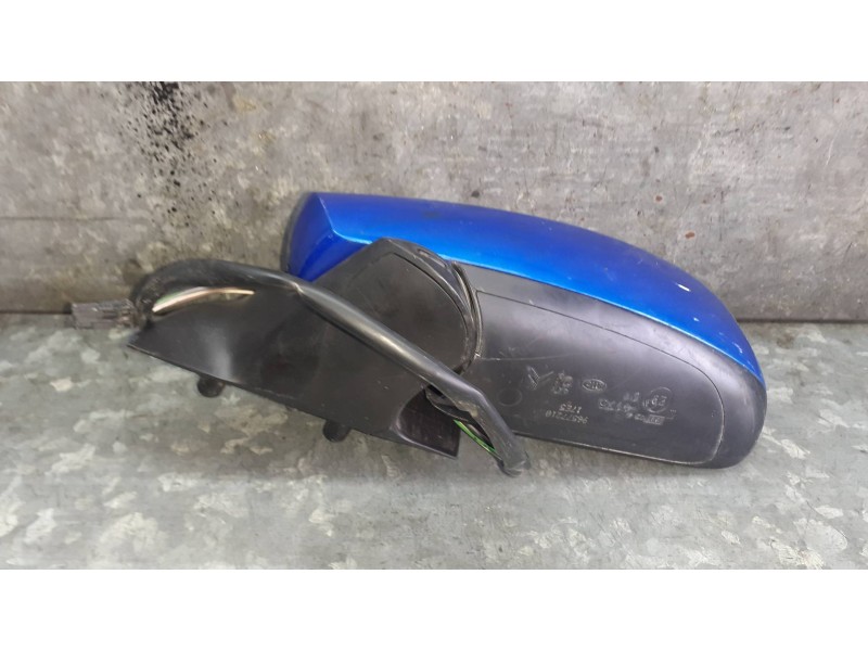Recambio de retrovisor derecho para peugeot 307 break / sw (s1) referencia OEM IAM 96577210 AZUL ELECTRICO