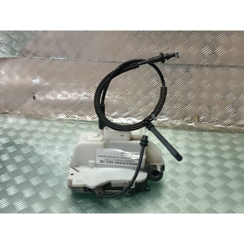Recambio de cerradura puerta delantera izquierda para citroen c3 referencia OEM IAM 46982980 BLANCO CONECTOR 5 PINES