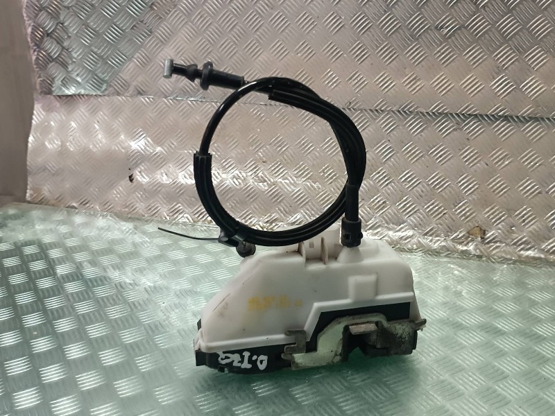 Recambio de cerradura puerta delantera izquierda para citroen c3 referencia OEM IAM 46982980 BLANCO CONECTOR 5 PINES