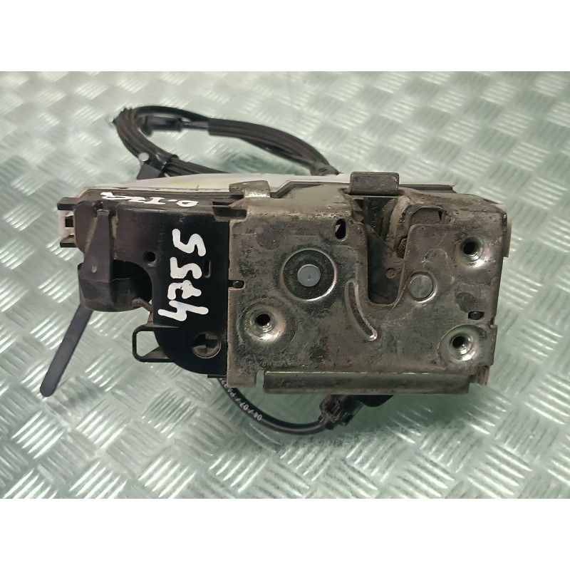 Recambio de cerradura puerta delantera izquierda para citroen c3 referencia OEM IAM 46982980 BLANCO CONECTOR 5 PINES