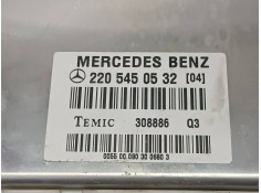 Recambio de centralita suspension para mercedes-benz clase s (w220) berlina referencia OEM IAM 2205450532 308886Q3 TEMIC 2