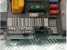Recambio de caja reles / fusibles para citroen c3 referencia OEM IAM 9661707880 S12452258 BSML0300 2