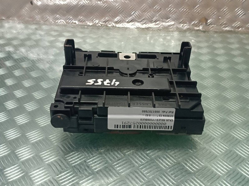 Recambio de caja reles / fusibles para citroen c3 referencia OEM IAM 9661707880 S12452258 BSML0300