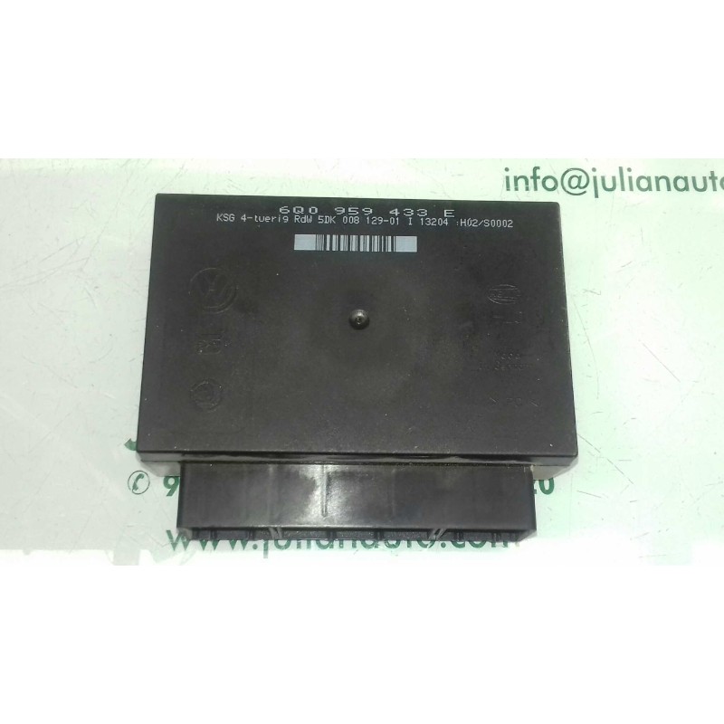 Recambio de modulo confort para seat cordoba berlina (6l2) fresh referencia OEM IAM 6Q0959433E  HELLA