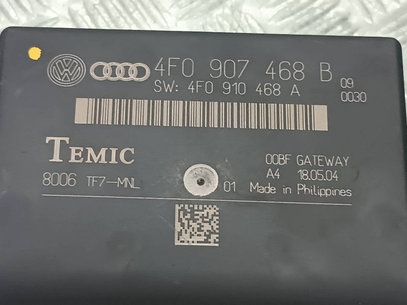 Recambio de modulo electronico para audi a6 berlina (4f2) referencia OEM IAM 4F0907468B 4F0910468A TEMIC