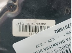 Recambio de cerradura puerta delantera derecha para skoda fabia (6y2/6y3) referencia OEM IAM 3B1837016BQ AZUL CONECTOR 8 PINES 2