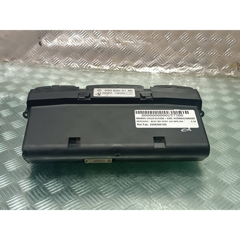 Recambio de mando calefaccion / aire acondicionado para mercedes-benz clase s (w220) berlina referencia OEM IAM 2208300185 Q0027