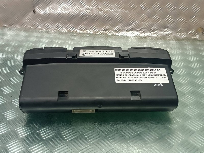 Recambio de mando calefaccion / aire acondicionado para mercedes-benz clase s (w220) berlina referencia OEM IAM 2208300185 Q0027