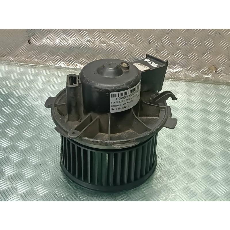 Recambio de ventilador calefaccion para citroen xsara picasso referencia OEM IAM 64245 BEHR CONECTOR 2 PINES