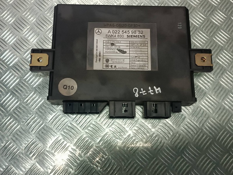 Recambio de modulo electronico para mercedes-benz clase s (w220) berlina referencia OEM IAM A0225459832 5WK4830 SIEMENS