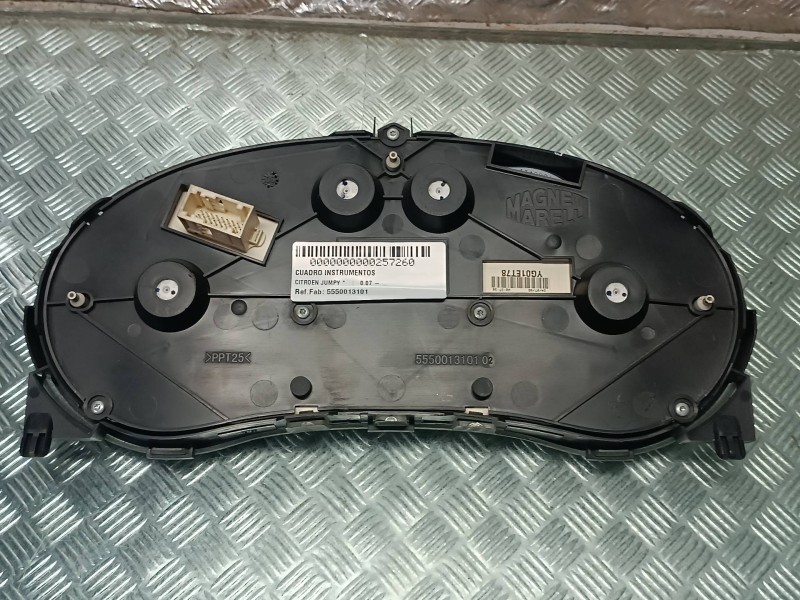 Recambio de cuadro instrumentos para citroen jumpy referencia OEM IAM 5550013101 YG01ET78 MAGNETI MARELLI