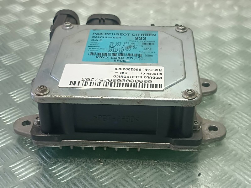 Recambio de modulo electronico para citroen c3 referencia OEM IAM 9662993380 6900001212 PSA