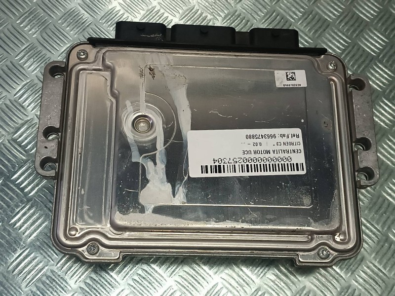 Recambio de centralita motor uce para citroen c3 referencia OEM IAM 9663475880 0281012529 BOSCH