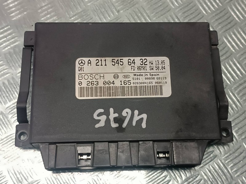 Recambio de modulo electronico para mercedes-benz clase e (w211) berlina referencia OEM IAM A2115456432 0263004165 BOSCH