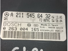Recambio de modulo electronico para mercedes-benz clase e (w211) berlina referencia OEM IAM A2115456432 0263004165 BOSCH 2