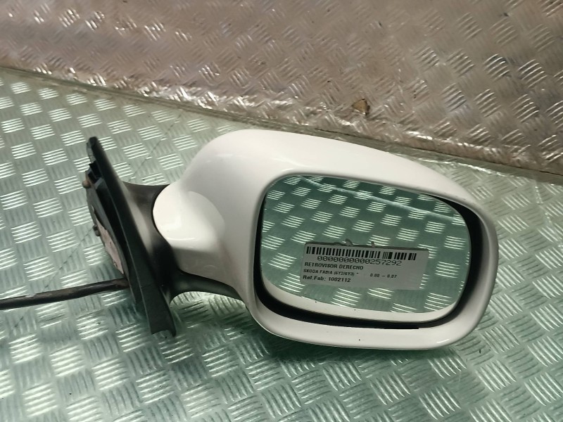 Recambio de retrovisor derecho para skoda fabia (6y2/6y3) referencia OEM IAM 1002112  MANUAL