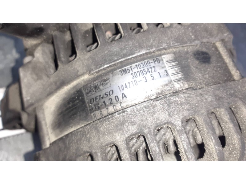 Recambio de alternador para ford focus berlina (cap) referencia OEM IAM 3M5T10300PD DENSO 120V