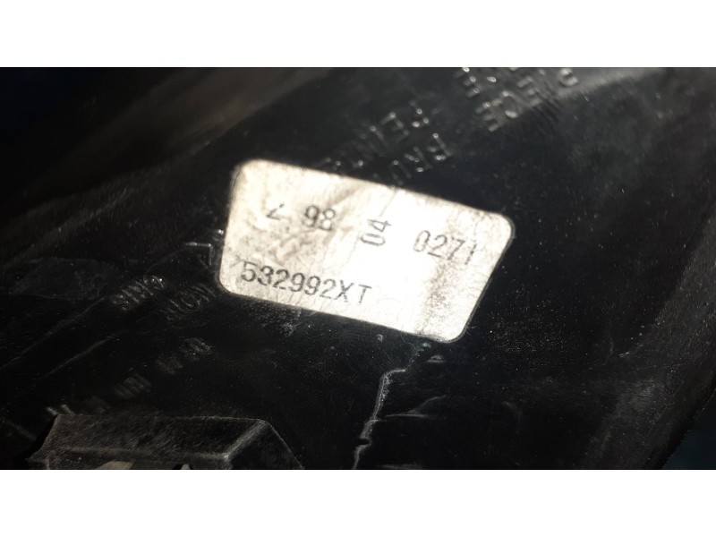 Recambio de retrovisor derecho para citroen c5 berlina referencia OEM IAM 532992XT NEGRO ELECTRICO