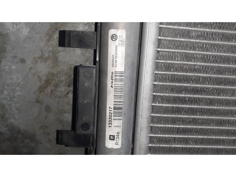Recambio de condensador / radiador aire acondicionado para opel insignia berlina referencia OEM IAM 13330217 N6565005 KOMO