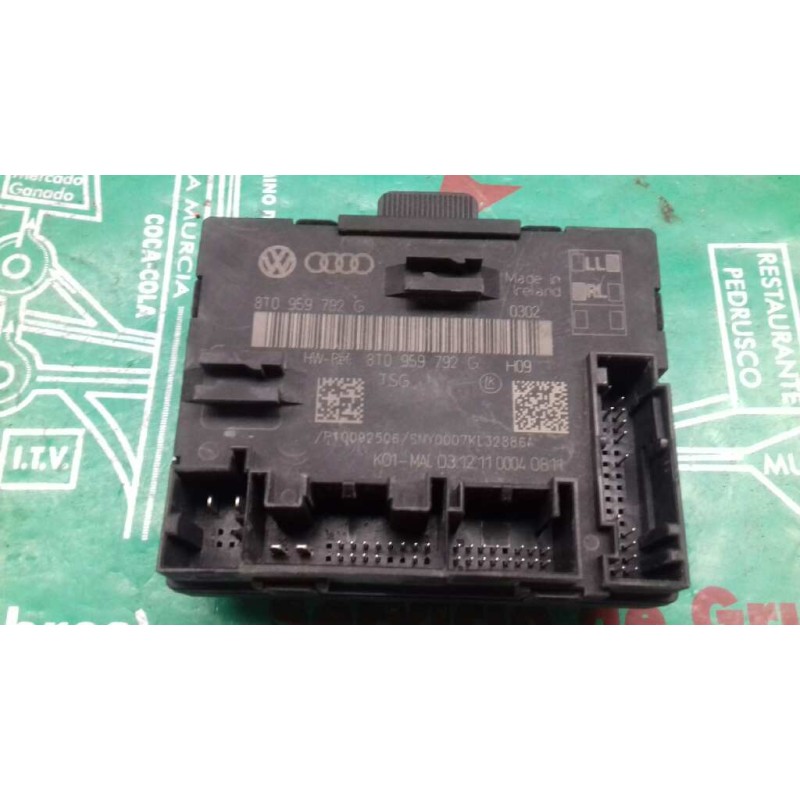 Recambio de modulo confort para audi a4 ber. (b8) básico referencia OEM IAM 8T0959792G  DEL-DERECH