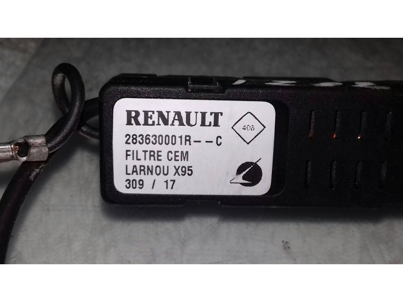 Recambio de antena para renault captur xmod referencia OEM IAM 283630001R  