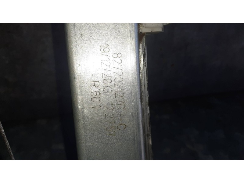 Recambio de elevalunas trasero derecho para dacia lodgy referencia OEM IAM 827202127R CON MOTOR ELECTRICO