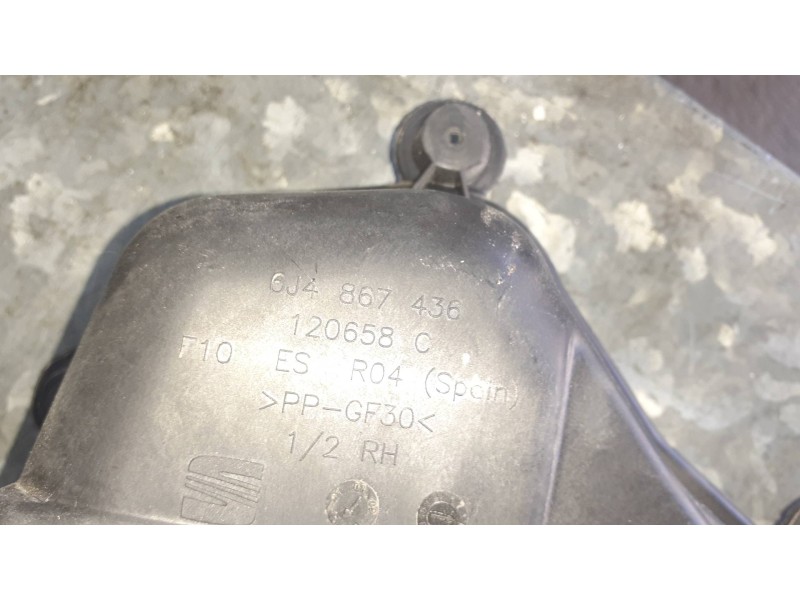 Recambio de elevalunas delantero derecho para seat ibiza (6j5) referencia OEM IAM 6J4837402J SIN MOTOR ELECTRICO