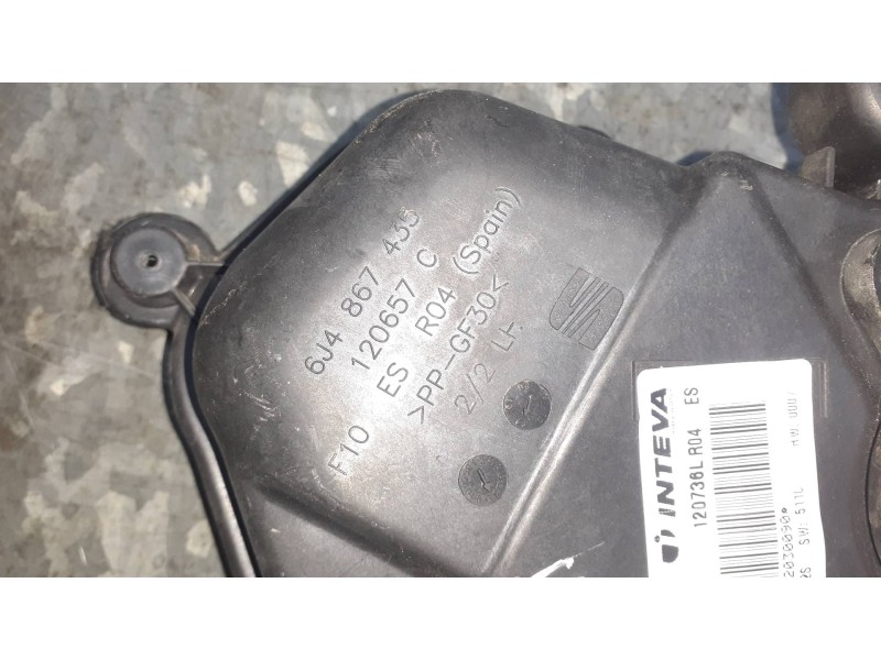 Recambio de elevalunas delantero izquierdo para seat ibiza (6j5) referencia OEM IAM 6J4837401J SIN MOTOR ELECTRICO