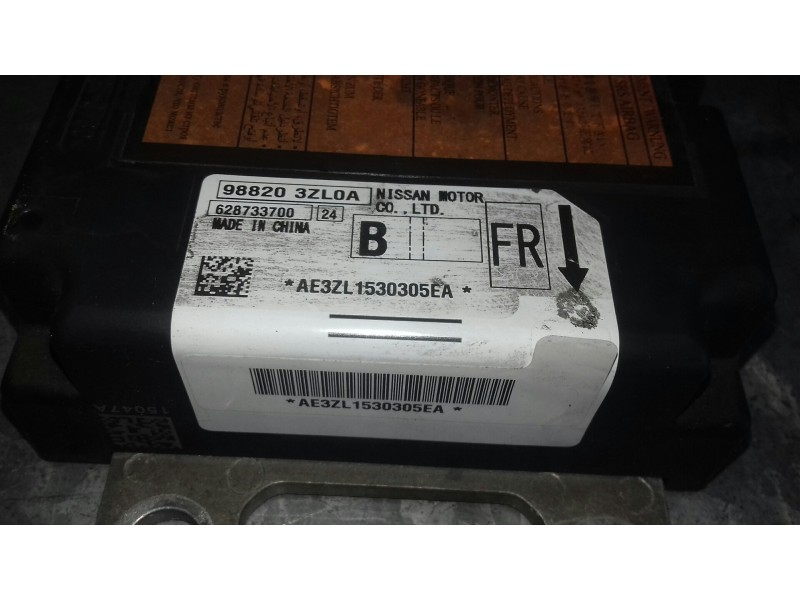 Recambio de centralita airbag para nissan pulsar (c13) referencia OEM IAM 988203ZL0A  628733700