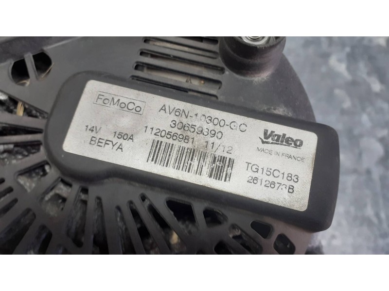 Recambio de alternador para ford focus lim. (cb8) referencia OEM IAM AV6N10300GC FOMOCO 150A
