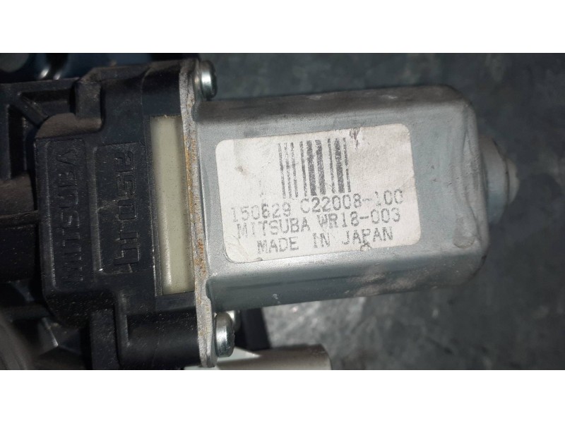 Recambio de elevalunas delantero derecho para nissan pulsar (c13) referencia OEM IAM 807003ZL0B CON MOTOR ELECTRICO