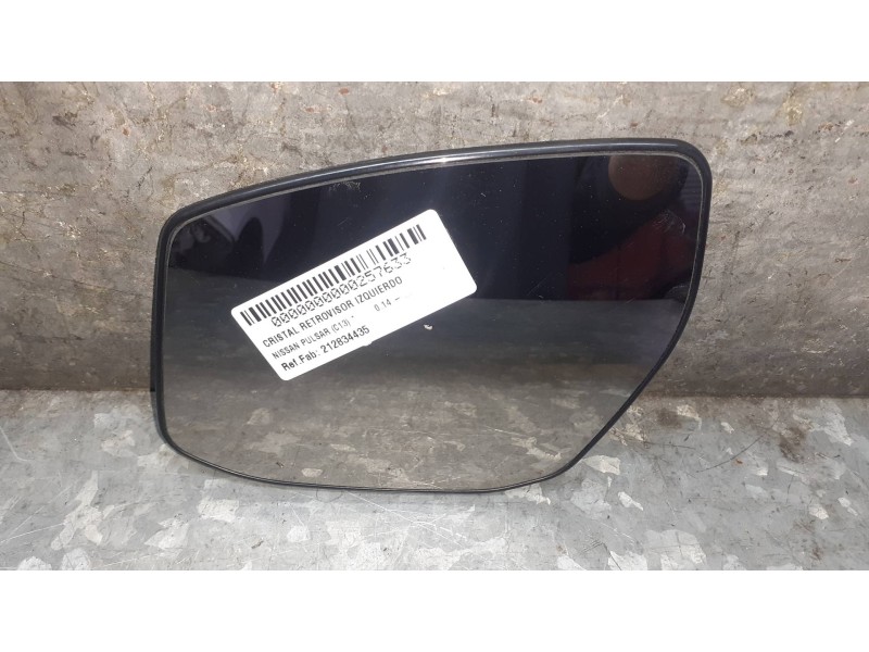 Recambio de cristal retrovisor izquierdo para nissan pulsar (c13) referencia OEM IAM 212834435  