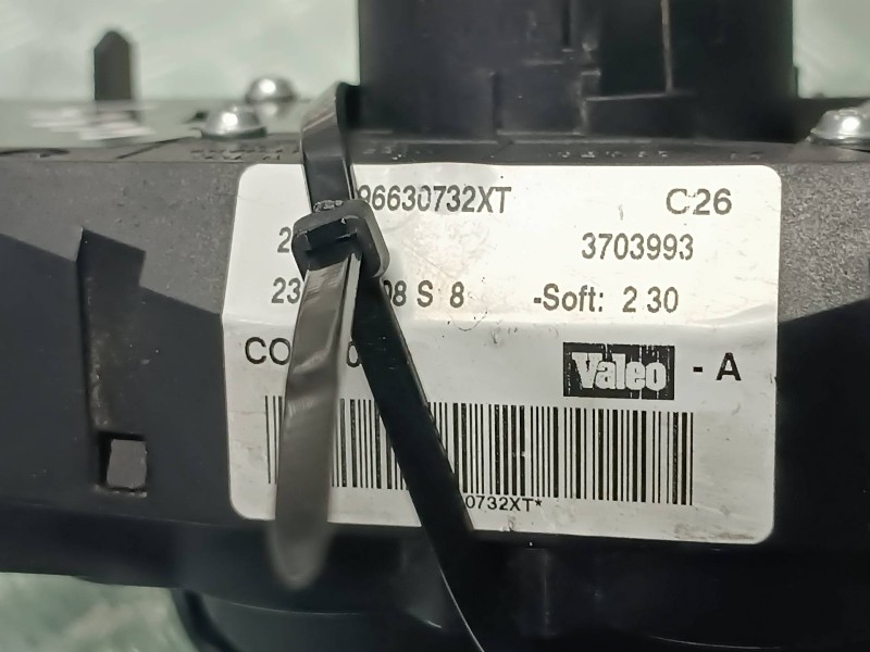 Recambio de mando luces para peugeot 207 referencia OEM IAM 96630732XT VALEO COM2005