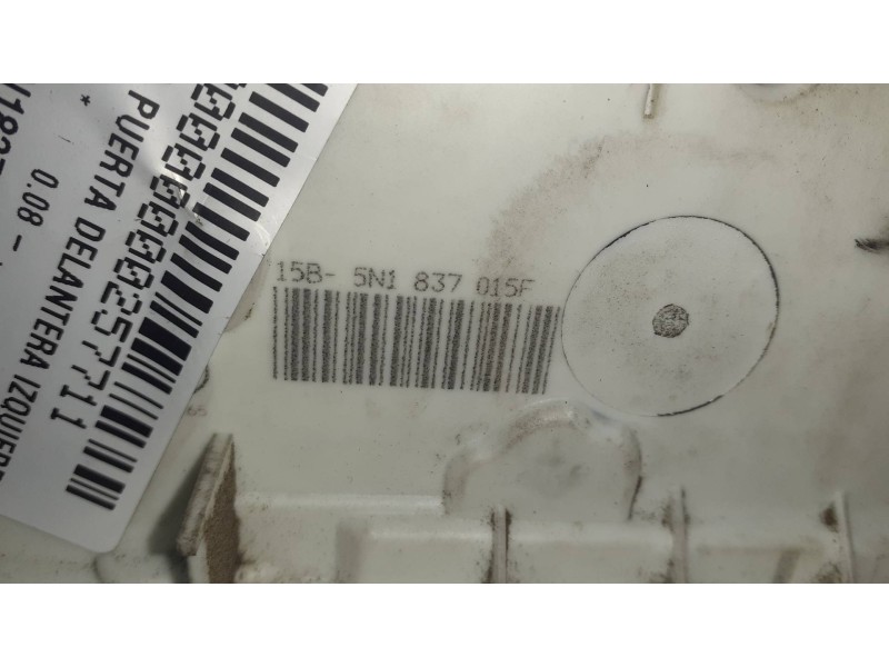 Recambio de cerradura puerta delantera izquierda para seat ibiza (6j5) referencia OEM IAM 15B5N1837015F 5N1837015F 7 PINES