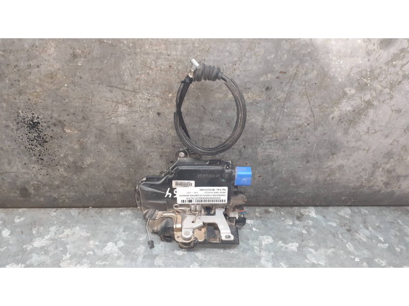Recambio de cerradura puerta delantera derecha para skoda fabia (6y2/6y3) referencia OEM IAM 3B1837016BQ 16Q3B1837016BQ 8 PINES
