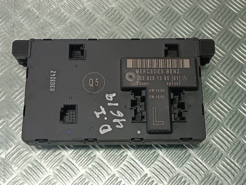 Recambio de modulo electronico para mercedes-benz clase c (w203) sportcoupe referencia OEM IAM 2038201385 351307 TEMIC
