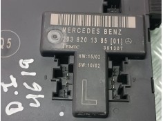 Recambio de modulo electronico para mercedes-benz clase c (w203) sportcoupe referencia OEM IAM 2038201385 351307 TEMIC 2
