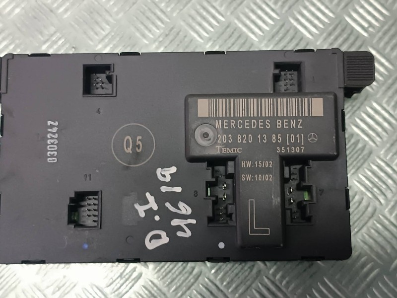 Recambio de modulo electronico para mercedes-benz clase c (w203) sportcoupe referencia OEM IAM 2038201385 351307 TEMIC