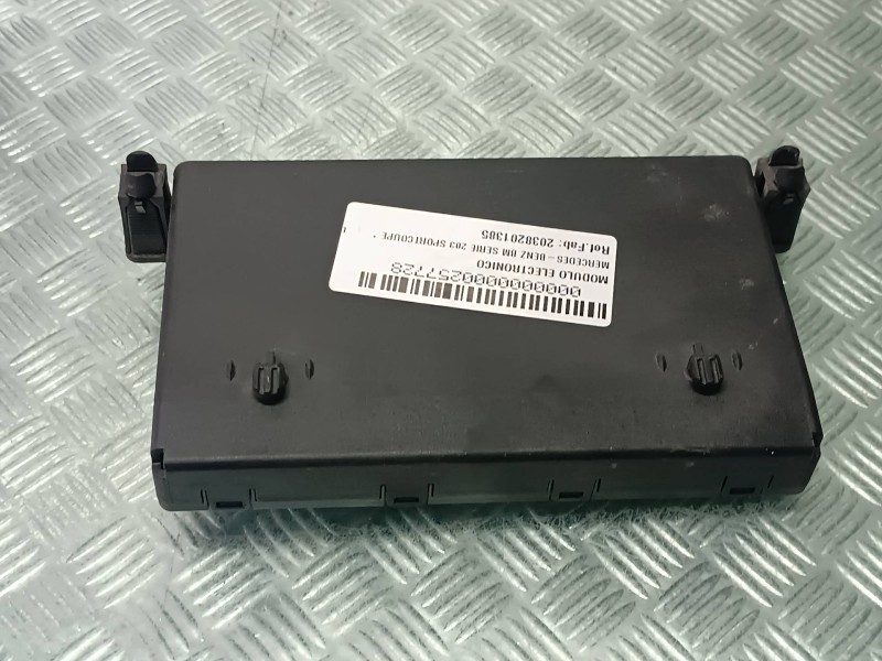 Recambio de modulo electronico para mercedes-benz clase c (w203) sportcoupe referencia OEM IAM 2038201385 351307 TEMIC