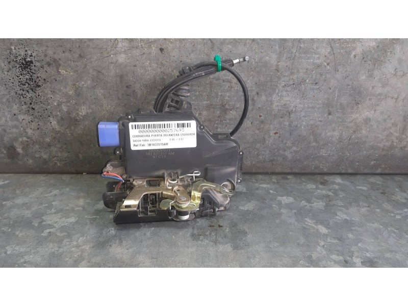Recambio de cerradura puerta delantera izquierda para skoda fabia (6y2/6y3) referencia OEM IAM 3B1837015AM 16SKV011 8 PINES