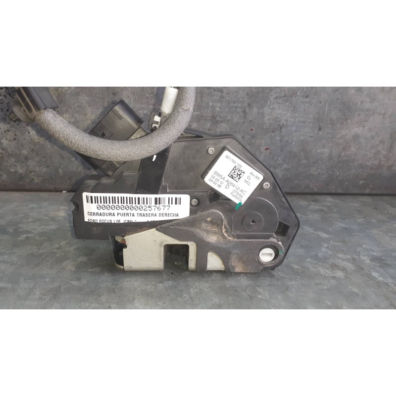 Recambio de cerradura puerta trasera derecha para ford focus lim. (cb8) referencia OEM IAM BM5AA26412AC 921764102 4 PINES
