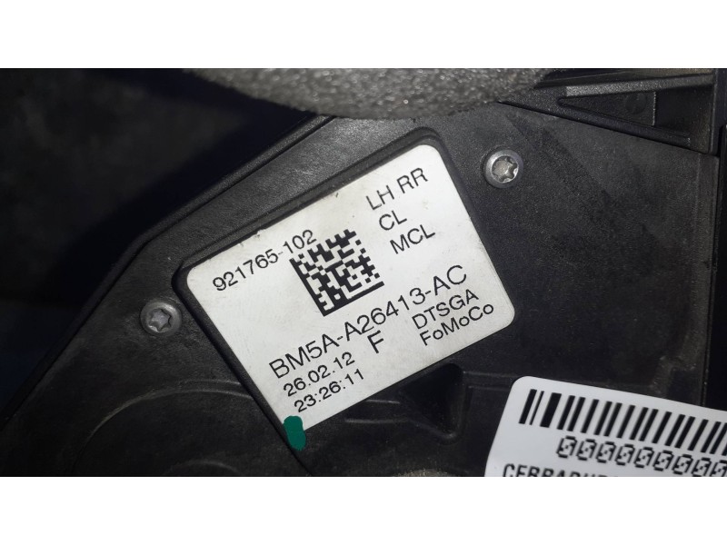 Recambio de cerradura puerta trasera izquierda para ford focus lim. (cb8) referencia OEM IAM BM5AA26413AC 921765102 4 PINES