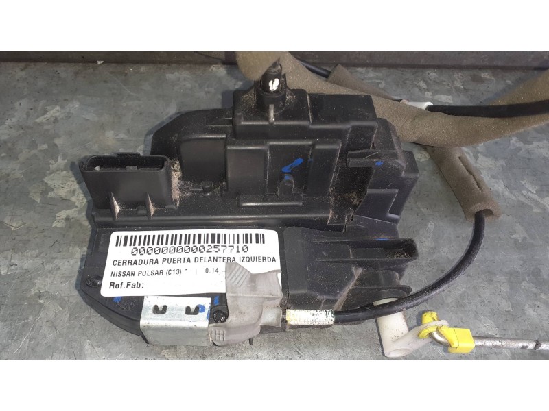 Recambio de cerradura puerta delantera izquierda para nissan pulsar (c13) referencia OEM IAM   6 PINES