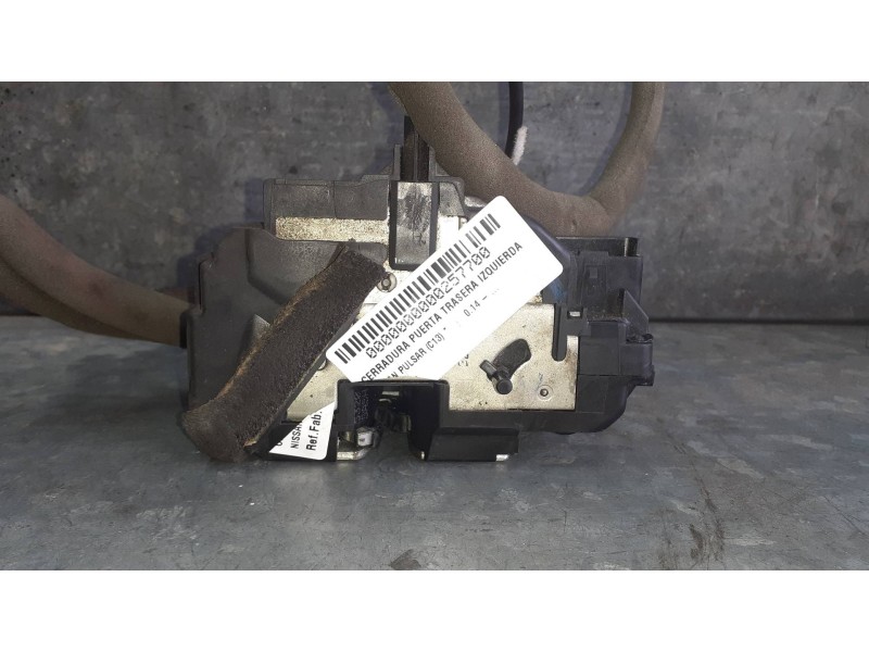 Recambio de cerradura puerta trasera izquierda para nissan pulsar (c13) referencia OEM IAM   3 PINES