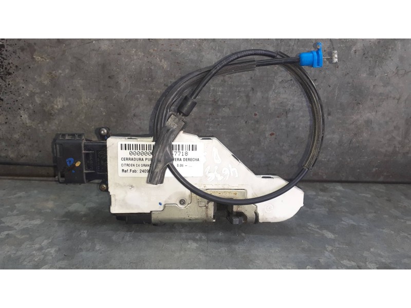 Recambio de cerradura puerta delantera derecha para citroen c4 grand picasso referencia OEM IAM 24095816 24097816 6 PINES