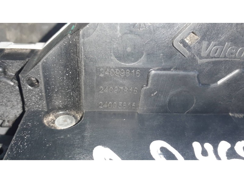 Recambio de cerradura puerta delantera derecha para peugeot 207 referencia OEM IAM 24099816 24097816 6 PINES