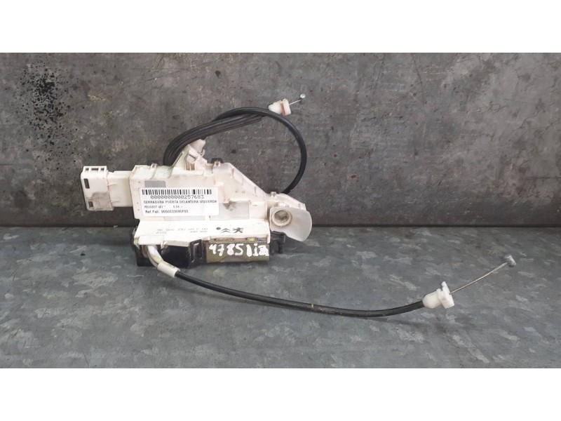 Recambio de cerradura puerta delantera izquierda para peugeot 407 referencia OEM IAM 9656633080F00 40517095 6 PINES